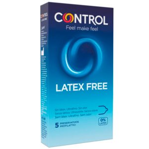CONTROL – FREE SIN LATEX CONDOMS 5 UNITS