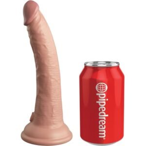 KING COCK – ELITE DILDO SILICONE REALISTA 17.8 CM