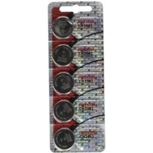 MAXELL – BATERIA LITIO CR2032 3V – 5 UNIDADES