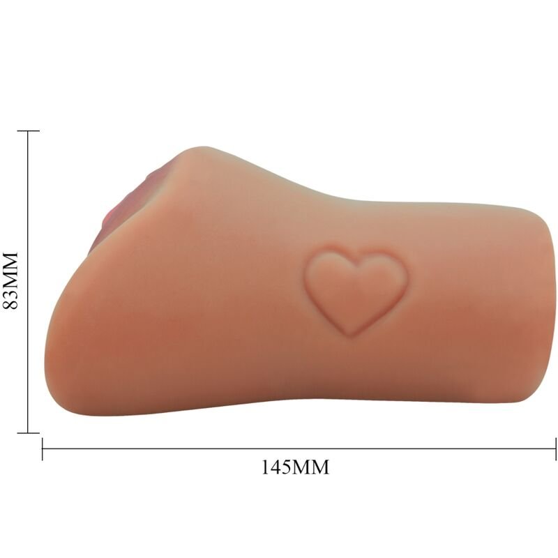 CRAZY BULL - DESIGN DE VAGINA E ÂNUS ESCARLATE COM CARNE DE CORAÇÃO - Image 4