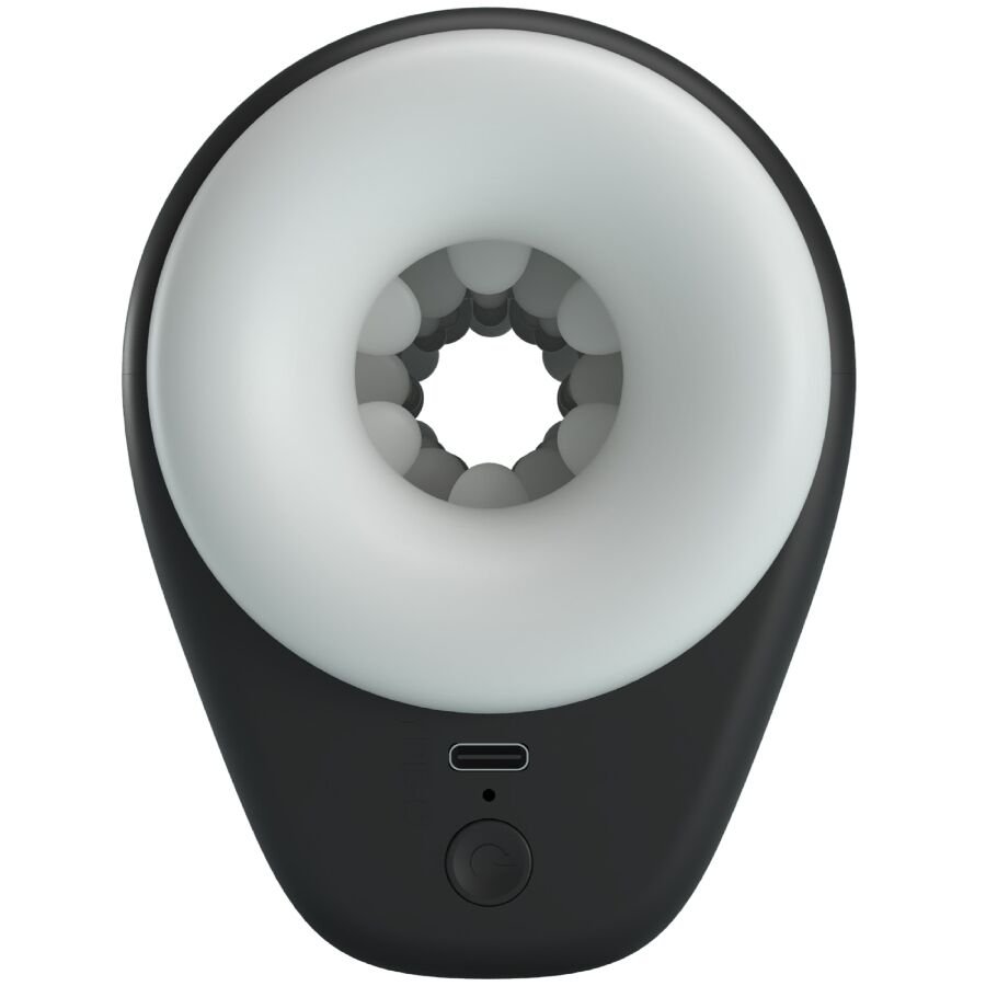 PRETTY LOVE - DJ GIRL MASTURBADOR MASCULINO COM VIBRAÇÃO 5 CONFIGURAÇÕES NEGRO - Image 2