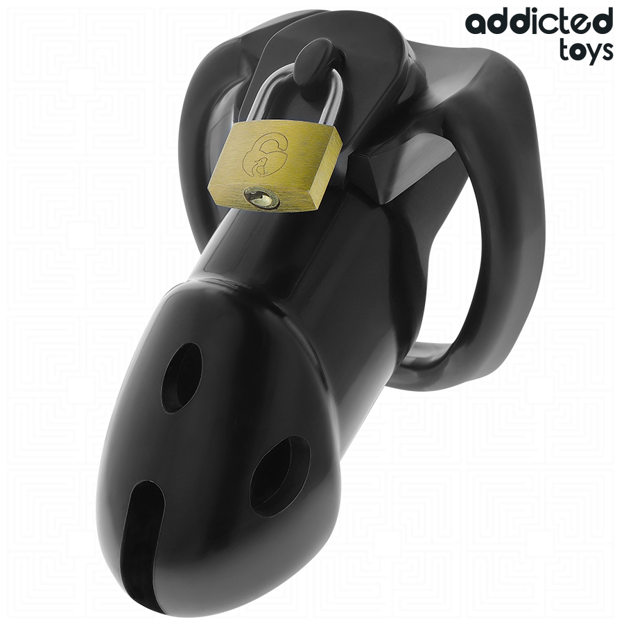 ADDICTED TOYS LOCKED - GAIOLA DE PÊNIS DEN INQUEBRÁVEL 9,8 CM - Image 2
