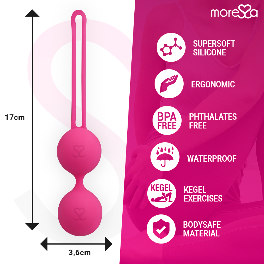 MORESSA - OSIAN TRÊS SILICONE PREMIUM ROSA - Image 4