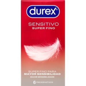 DUREX – SUPER THIN SENSÍVEL 6 UNIDADES