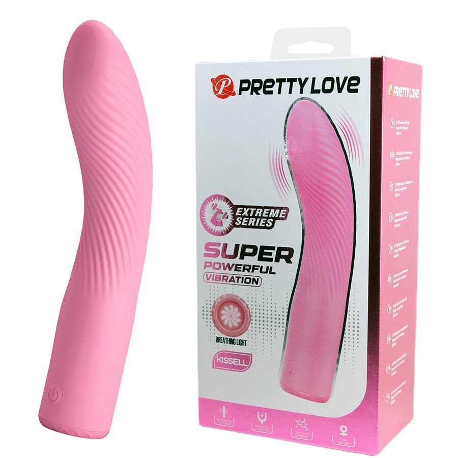 PRETTY LOVE - KISELL VIBRADOR ROSA PARA PONTO G