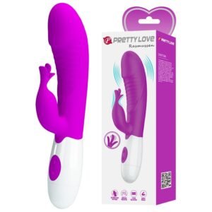 PRETTY LOVE – RASMUSSEN VIBRADOR DE PONTO G ROXO