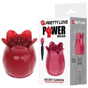 PRETTY LOVE – SECRET GARDEN CABEÇA DE MASSAGEM ROSA