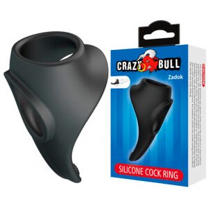 CRAZY BULL – ZADOK ANEL ERGONÔMICO COM ESTIMULADOR PERINEAL