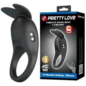 PRETTY LOVE – CARLTON ANEL PENIANO COM ESTIMULADOR CLITÓRICO