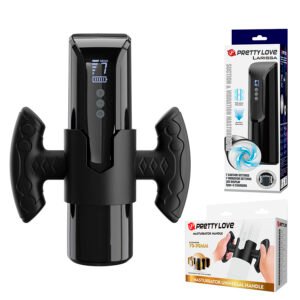 PRETTY LOVE – LARISSA MASTURBADOR DE SUCÇÃO COM VIBRAÇÃO + SUPORTE