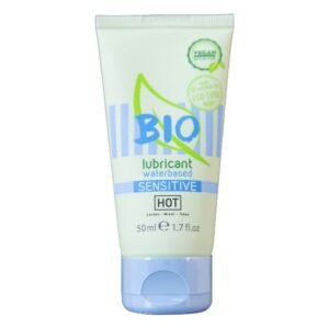 HOT – BIO LUBRIFICANTE À BASE ÁGUA SENSITIV 50 ML