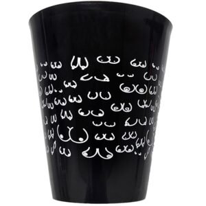 DIABLO PICANTE – COPO PRETO 500 ML COM SEIOS BRANCOS