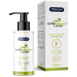 MEDICA GROUP – SUPER ORGASM STOP GEL ÍNTIMO PARA HOMENS 150 ML