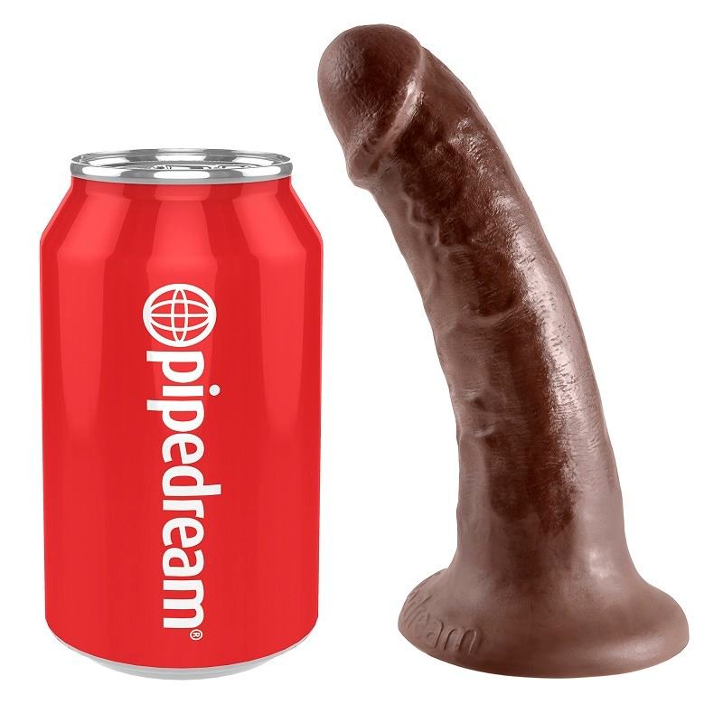 KING COCK - 6" COCK MARROM 15,2 CM - Image 3