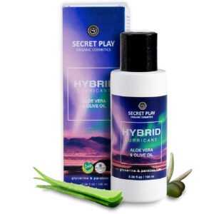 SECRETPLAY – LUBRIFICANTE ORGÂNICO HÍBRIDO 100 ML