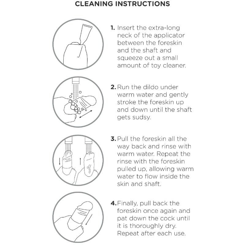 KING COCK - DILDO REALÍSTICO CARNE SEM CORTES 23 CM - Image 4