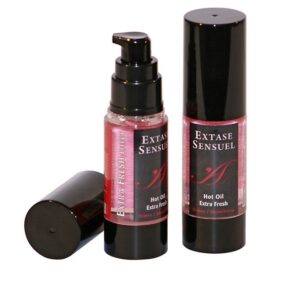 EXTASE SENSUAL – ÓLEO DE MASSAGEM COM EFEITO MORANGO EXTRA FRESCO 30 ML