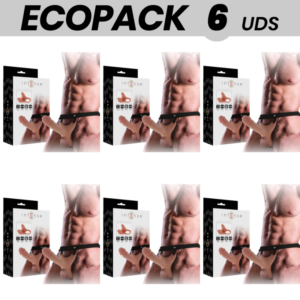 ECOPACK 6 UNIDADES – INTENSE ARNÊS OCO COM DILDO 16 X 3,5 CM