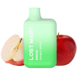 LOST MARY – BM600 NICOTINE VAPER 2% DESCARTÁVEL DUPLO APPLE