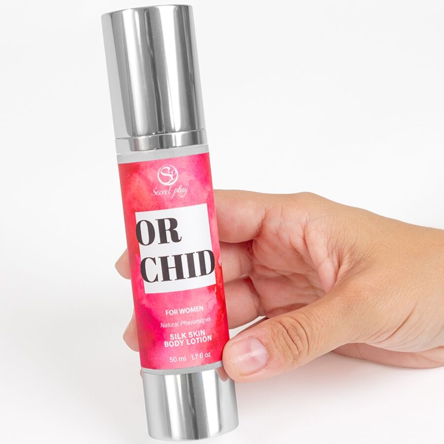 SECRETPLAY - LOÇÃO DE PELE DE SEDA DE ORQUÍDEA PARA MULHERES 50 ML - Image 2