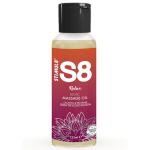 STIMUL8 – S8 RELAX ÓLEO DE MASSAGEM DE CHÁ VERDE 125 ML