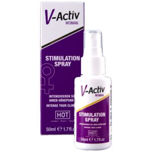 HOT – SPRAY ESTIMULANTE V-ACTIV PARA MULHERES 50 ML