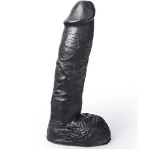 HUNG SYSTEM – DILDO REALÍSTICO PRETO COR MICKEY 24 CM