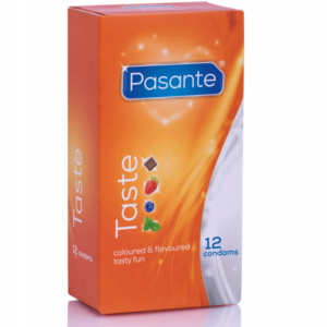 PASANTE – DE PRESERVATIVOS SABORES 12 UNIDADES