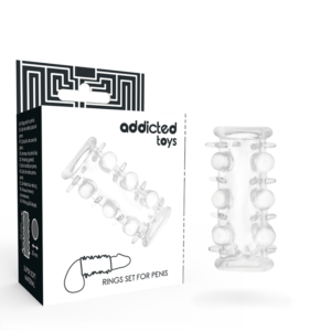 ADDICTED TOYS – PÊNIS MANGA TRANSPARENTE
