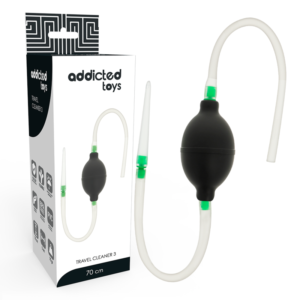 ADDICTED TOYS – CONJUNTO DE ENEMA PRETO