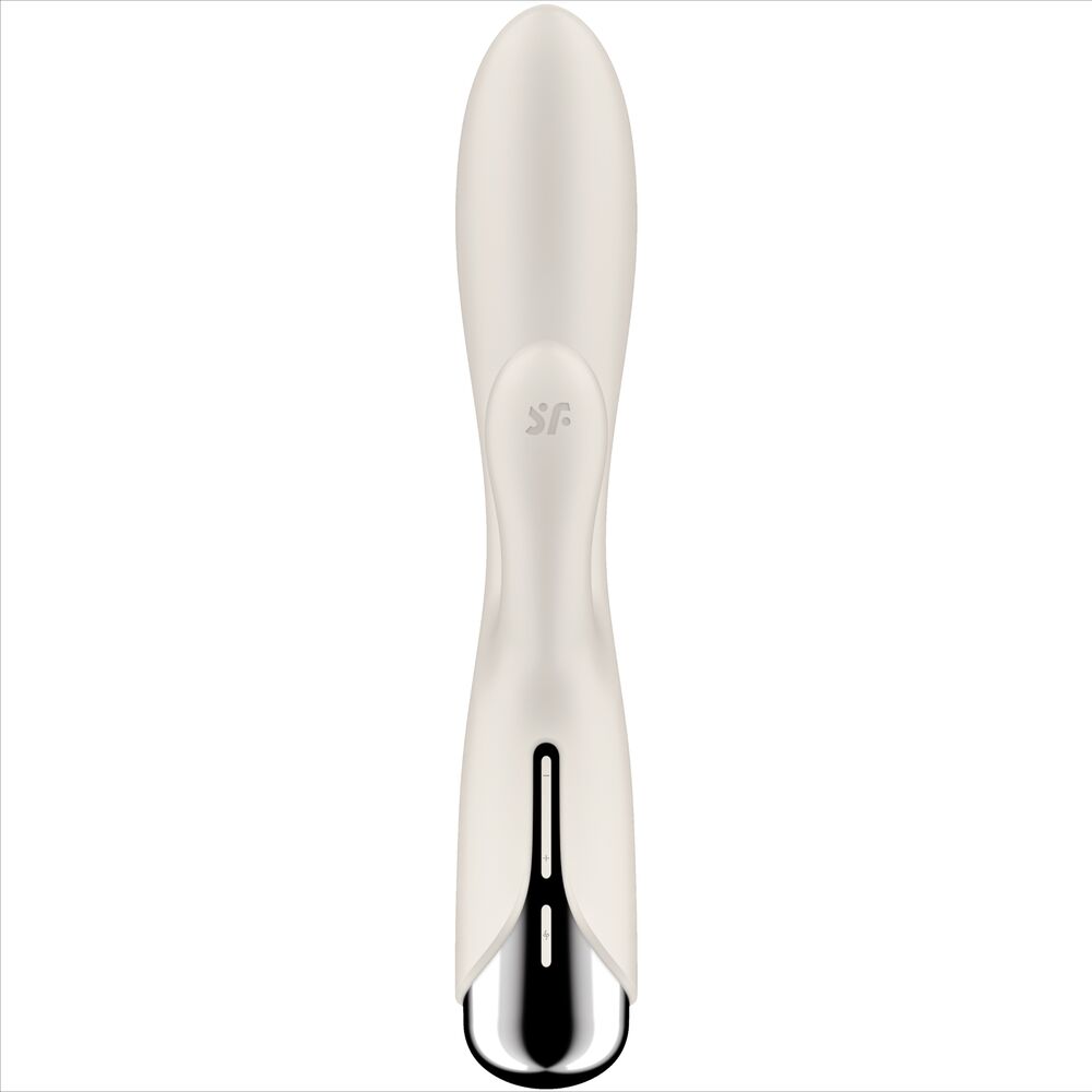 SATISFYER - SPINNING COELHO 1 CLITÓRIS E ESTIMULAO G-SPOT BEGE - Image 2