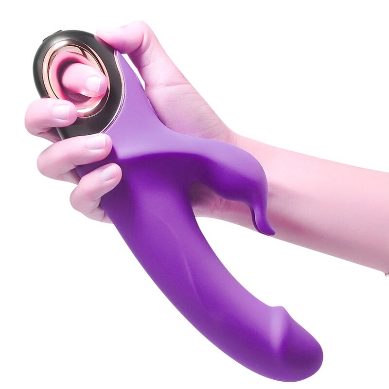 ARMONY - METEROR DILDO VIBRADOR COELHO ROXO - Image 4