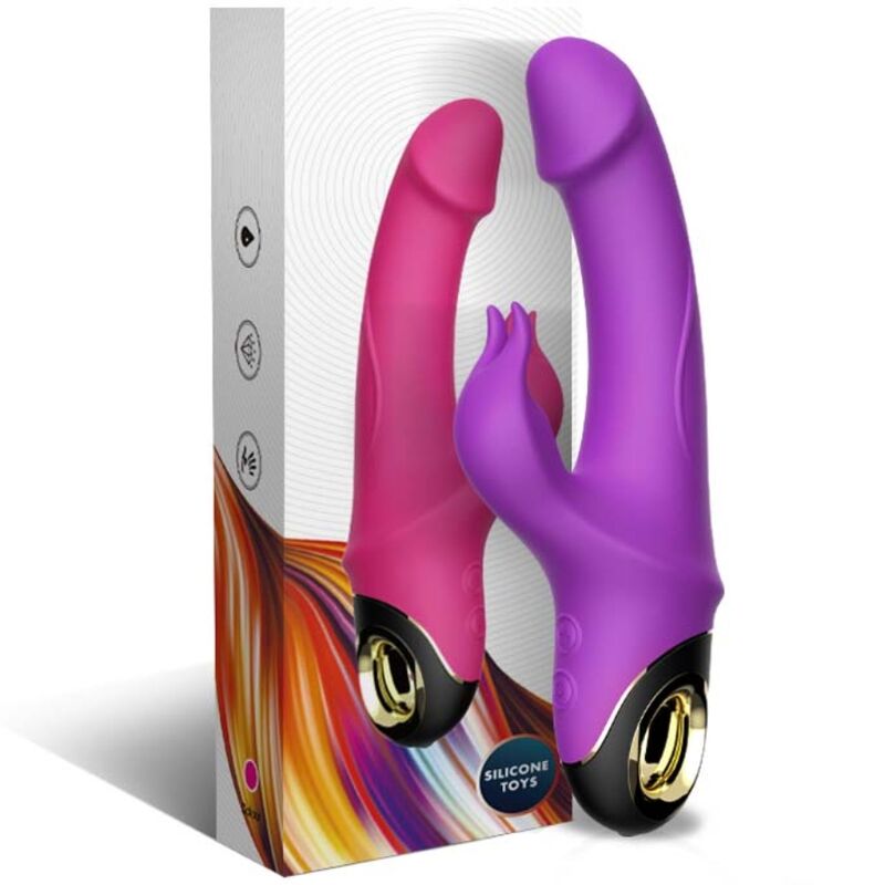 ARMONY - METEROR DILDO VIBRADOR COELHO ROXO - Image 5