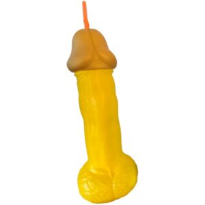 DIABLO PICANTE – COPO PLSTICO AMARELO PARA PÊNIS