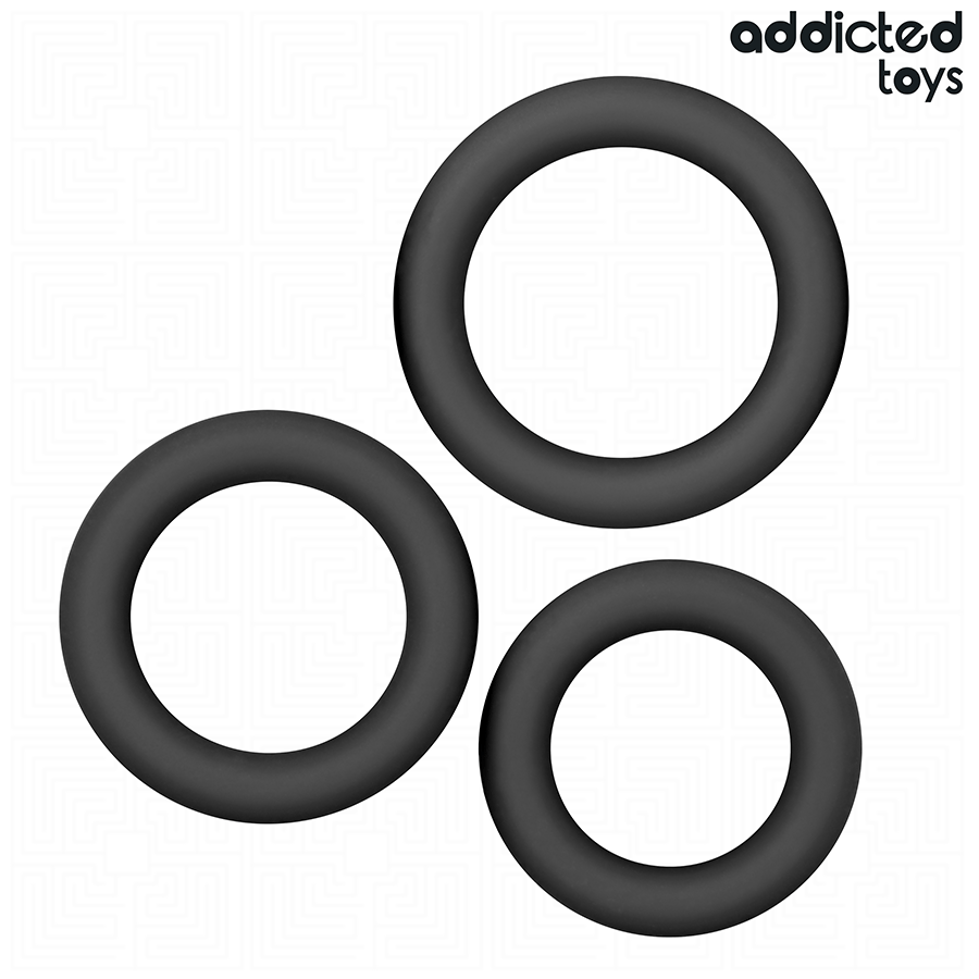 ADDICTED TOYS - CONJUNTO DE ANÉIS DE SILICONE MODELO 1 - Image 5