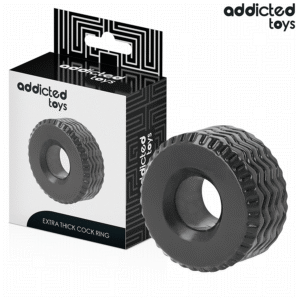 ADDICTED TOYS – ANEL DE PÉ EXTRA GROSSO