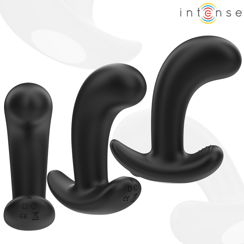 INTENSE - CHANDLER ANAL PLUG 10 VIBRAÇÕES PRETO CONTROLE REMOTO - Image 4