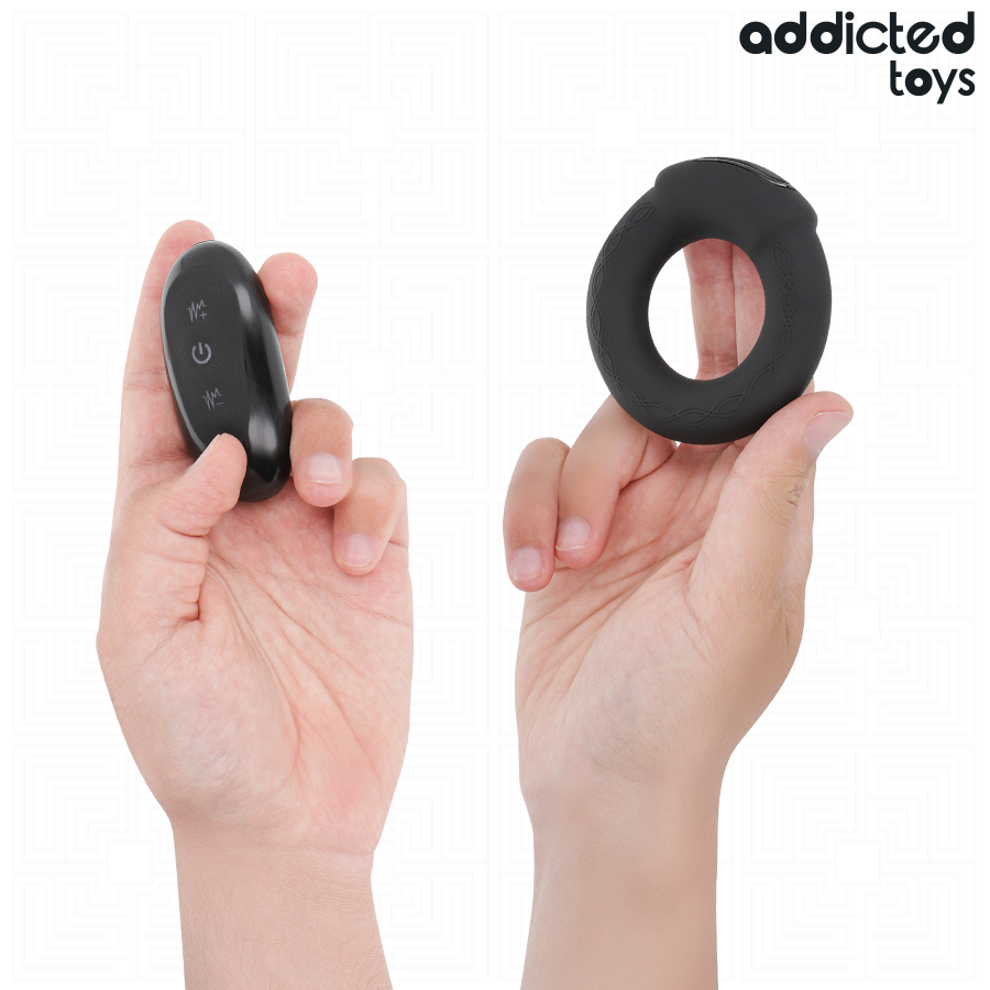 ADDICTED TOYS - ANEL PÊNICO VIBRANTE COM EFEITO DE AQUECIMENTO E CONTROLE REMOTO - Image 4