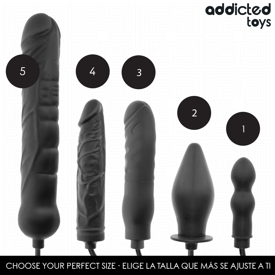 ADDICTED TOYS - PLUG ANAL INFLÁVEL MODELO 1 - Image 3