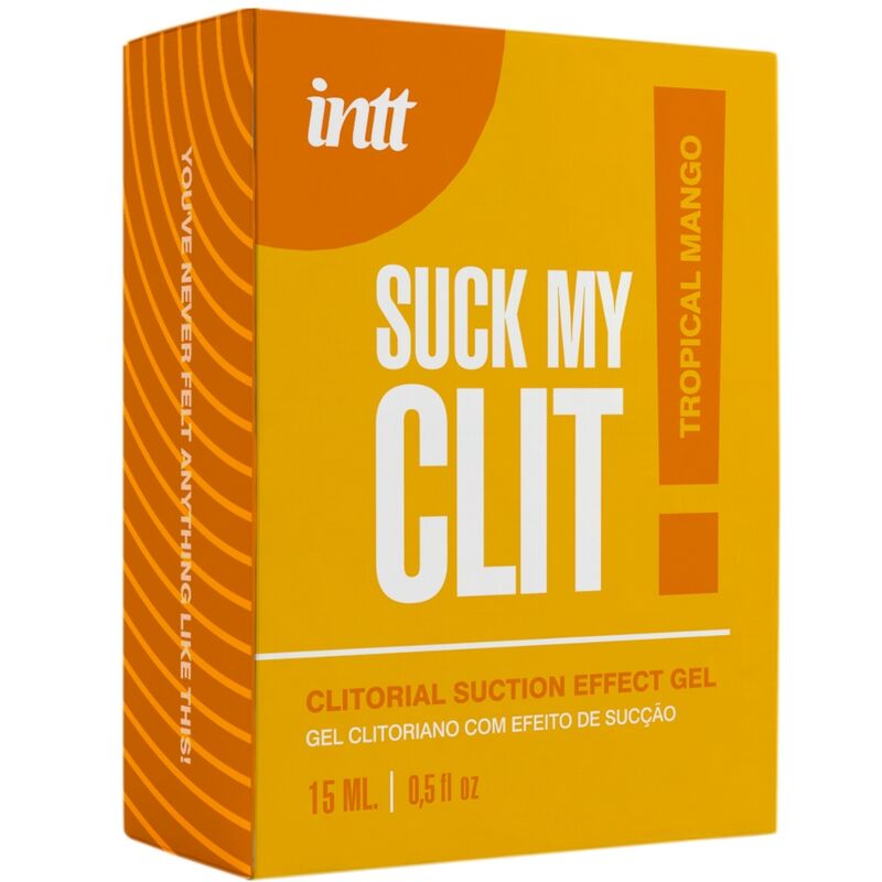 INTT - SUCK MY CLIT GEL COM EFEITO DE SUCÇÃO MANGA TROPICAL 15 ML - Image 4