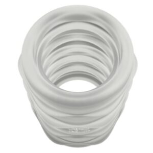 ROMP – MOSH MASTURBADOR MASCULINO TRANSPARENTE COM BAINHA REVERSÍVEL DE 6 CM