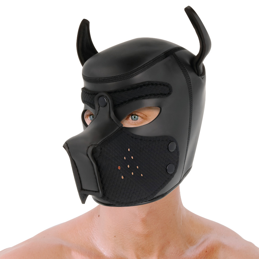 DARKNESS - MSCARA DE NEOPRENE PARA CES COM FOCINHO REMOVÍVEL M - Image 4