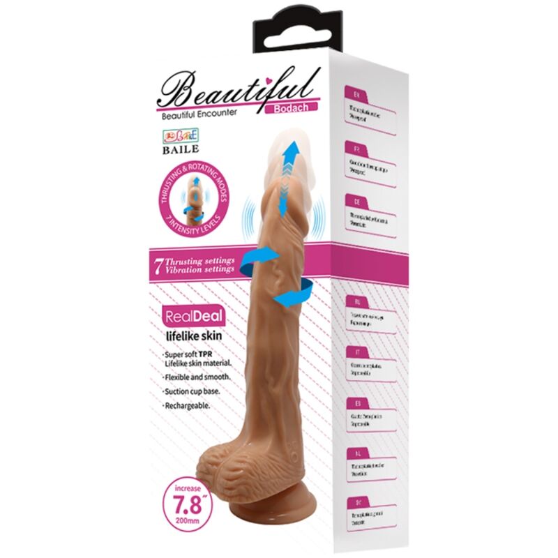 BAILE - PRETTY LOVE ENCONTRO BODACH VIBRAO E ROTAO 20 CM - Image 5