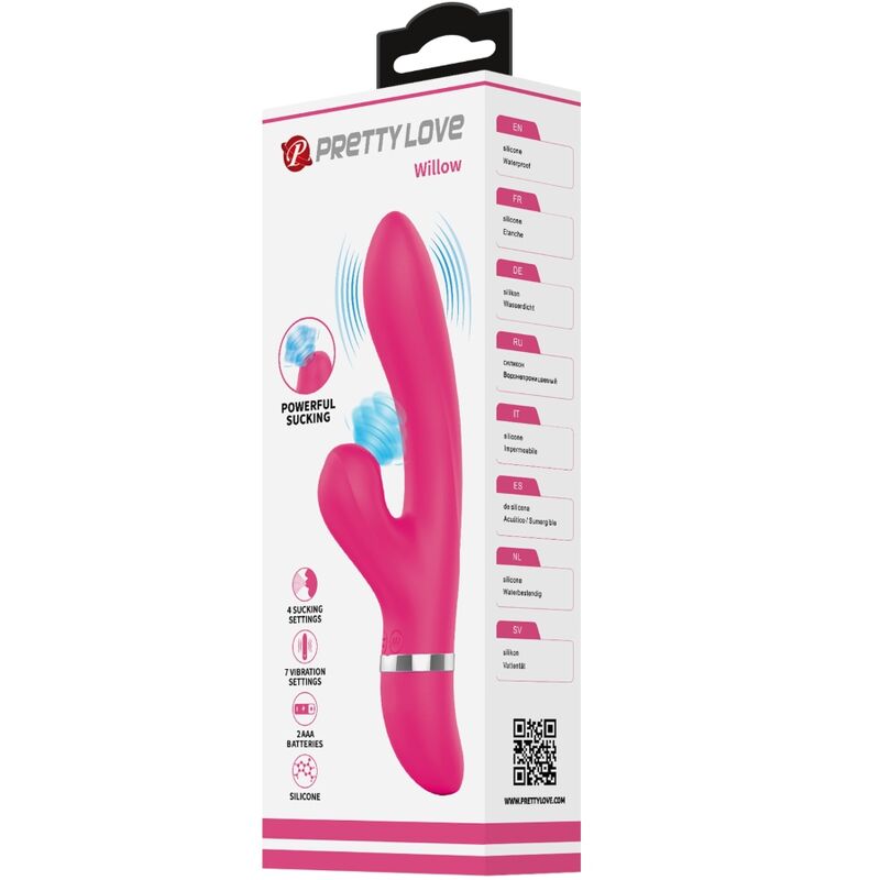 PRETTY LOVE - VIBRADOR E SUCÇÃO WILLOW RABBIT - Image 4