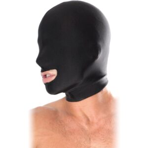 FETISH FANTASY SERIES – CAPUZ DE BOCA ABERTA PRETO