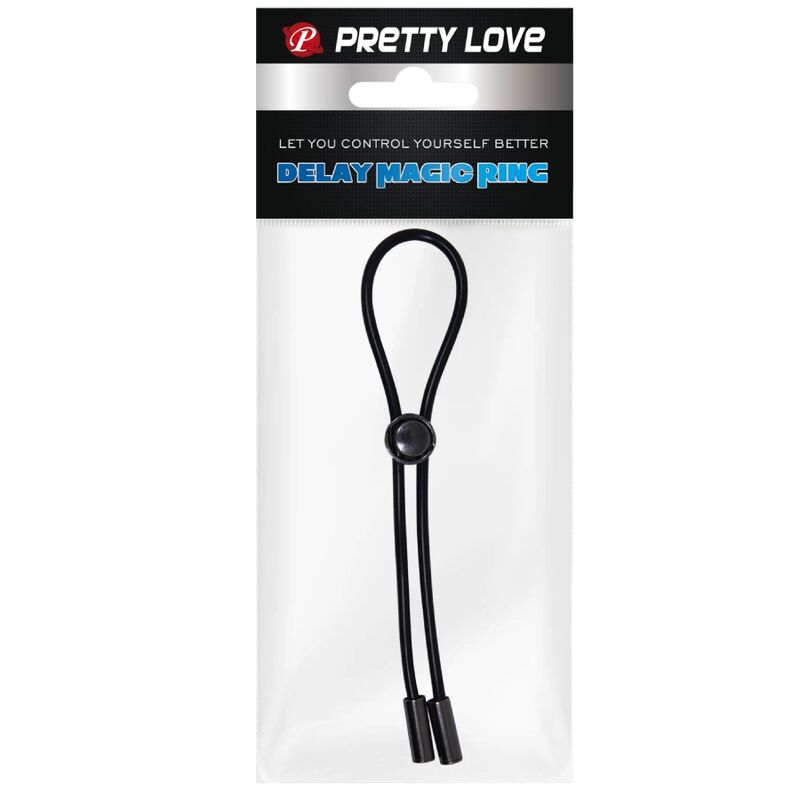 PRETTY LOVE - ANEL DE PÊNIS COM CORDÃO E TESTÍCULOS - Image 4