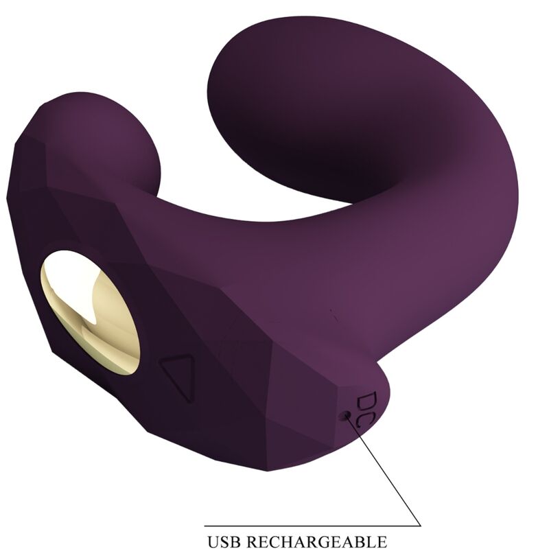 PRETTY LOVE - BILLY CONTROLE REMOTO VIBRATION ROXO APLICATIVO GRÁTIS - Image 5