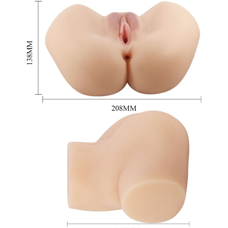 CRAZY BULL - VIBRADOR REALÍSTICO DE VAGINA E NUS HAILEY - Image 5