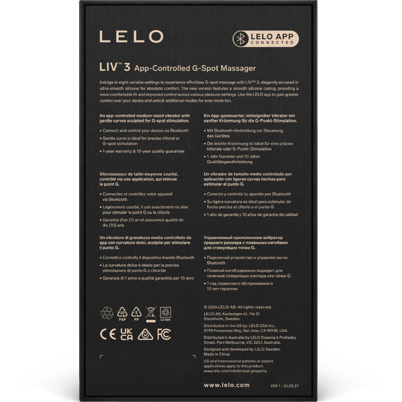 LELO - LIV™ 3 ESTIMULADOR G-SPOT VIOLETA - Image 4