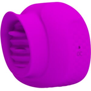 PRETTY LOVE – ESTELLE TONGUE CLITORIS STIMULATOR 12 VIBRAÇÕES ROXO